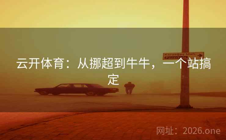 云开体育:从挪超到牛牛,一个站搞定 云开体育:从挪超到牛牛,一个站搞定