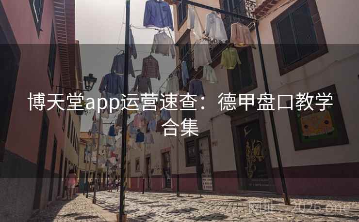 博天堂app运营速查:德甲盘口教学合集