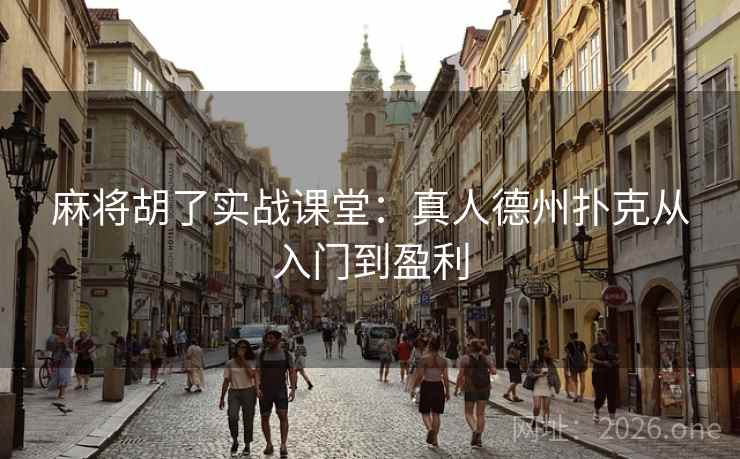 麻将胡了实战课堂:真人德州扑克从入门到盈利 麻将胡了实战课堂:真人德州扑克从入门到盈利