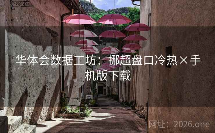 华体会数据工坊：挪超盘口冷热×手机版下载